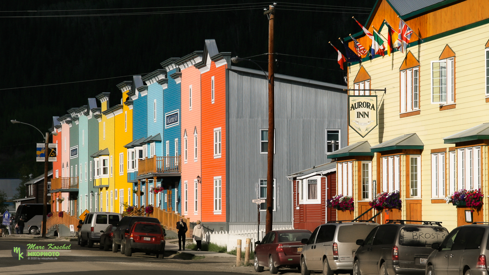 Colored Houses of Dawson City