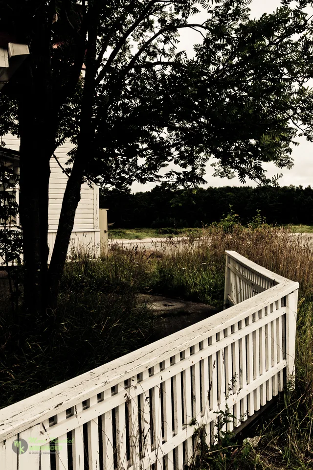 Behind the Fence