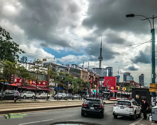 Glen Baillie Pl at corner of Spadina Ave